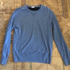 Gap Blue Cotton Cashmere Sweater